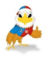 Mascote Corrida contra o Diabetes